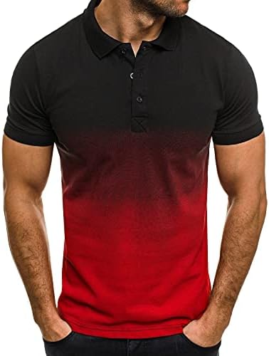 Градиентные Тениски, Мъжки Бързосъхнеща Активна Риза | Тениска С къс ръкав | Еластични Тениски За изказвания, Работна Блуза, Блузи