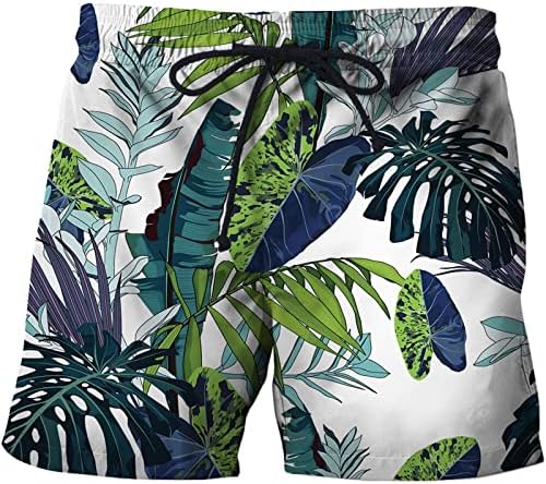 Мъжки Плажни Шорти, Бански костюми, Мъжки Летни Плажни панталони за почивка и Пътуване с принтом, разнообразни плажни панталони, без подплата