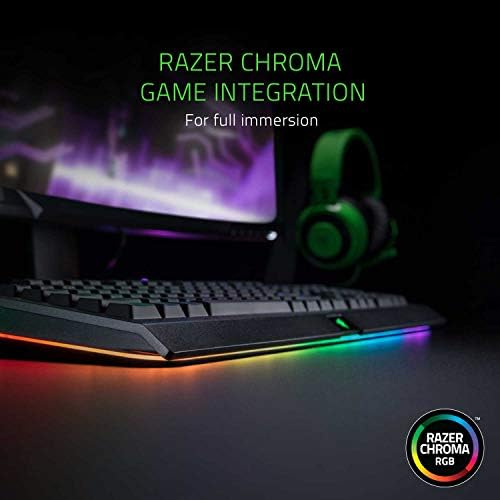Детска клавиатура Razer Cynosa Chroma Pro: Адаптивни цвят RGB подсветката с осветени отдолу - Бутони с индивидуална подсветка