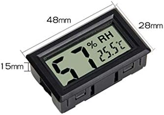 WODMB Термометър Мини Цифров Термометър, Влагомер Инструмент за вътрешно показване на температурата и влажността