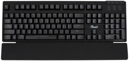Механична клавиатура Rosewill Apollo с червена подсветка и ключа Cherry MX Blue (NEDYALKO-9100xR)