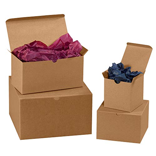 Кутии Подаръчни кутии Fast BFGB883K, 8 x 8 x 3 1/2, Крафт (опаковка по 100 броя)