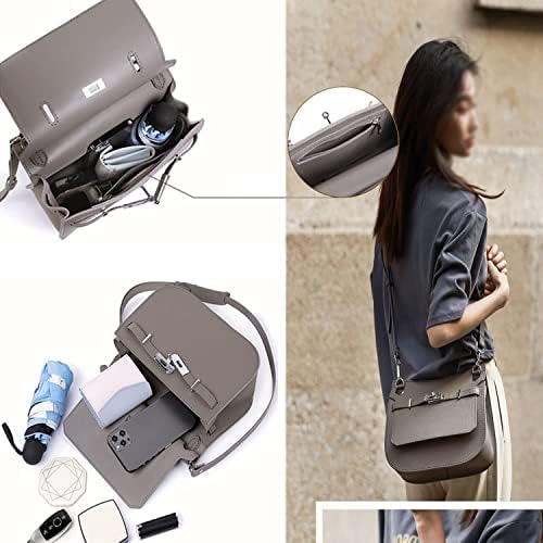 Дизайнерска чанта през рамо POPSEWING направи си САМ Комплект за момичета, Кожен Работен комплект с комплект за шиене