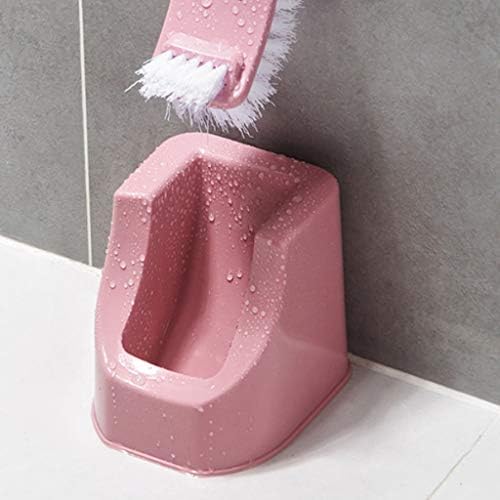 N/A Розово Домакински Набор От Тоалетни Четки, Креативна Четка За Баня С Дълга Дръжка, Четка