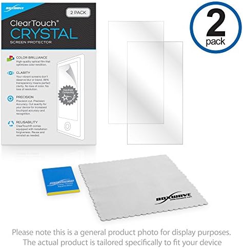 Защитно фолио за Samsung Galaxy Tab Active 3 (Защитно фолио за екрана от BoxWave) - ClearTouch Crystal (2 опаковки),