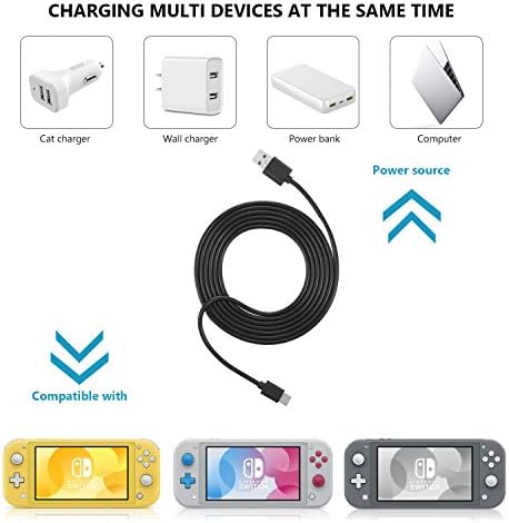 Зарядно устройство Friend, съвместими с Nintendo Switch, Адаптерът на захранването 5 Волта / 2,6 А, Преносими Зарядно устройство