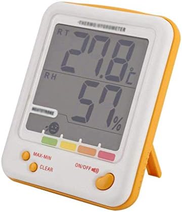 Сензор за Влажност, Температура на Вътрешното Термометър XJJZS, Дигитален Термометър-Влагомер с Голям Екран За помещения