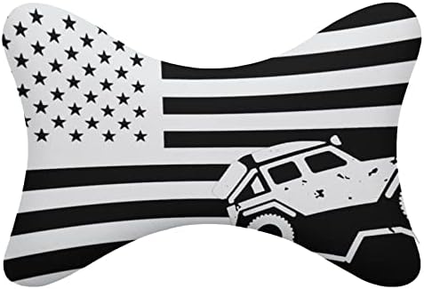 Американски Флаг Внедорожная Автомобилната въздушна Възглавница За Шията Мека Автомобили Възглавница За главата с останалите