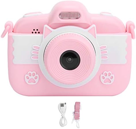 Детска цифрова камера Full Hd, Камера с докосване на екрана 2.8 инча, Камера за супер мини размер с силиконовата