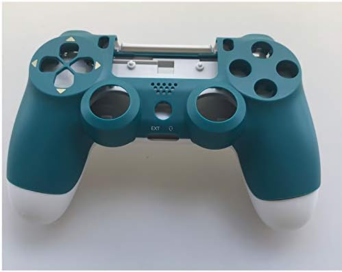 Направи си САМ Пълно Тяло във формата на Миди Пластмасова кутия във формата На Миди Преден Корпус с Отвертка за бутоните за Playstation 4 JDS-040 Контролер PS4 040 (Зелен)