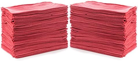 Колички за кърпи Scott Син в опаковка - 200 Листа и Simpli-Magic 79101, 14 x12, 50 x, Червени