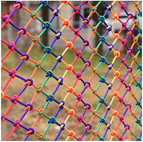 Цветен найлон защитна мрежа BWBZ Поддържа Настройка, без добавки Мека и дишаща въже с Дебелина 4 mm (0,16