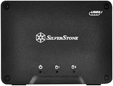 Silverstone 2.5 x2 RAID Ready USB 3.1 Gen2 Type-C устройство SST-DS223