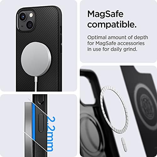 Spigen Mag Armor (MagFit) е Съвместим с калъф MagSafe, разработен за iPhone 13 (2020 г.) - Матово черен