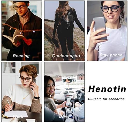 Дамски Очила за четене Henotin, 4 опаковки, Леки Устройства За четене на Пролетта Панти, Компютърни Очила, Блокер Синя