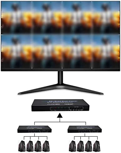 Преминете на мултимедиен интерфейс HD, 4 в 1 От 1080P 60Hz Мулти-Ключ Мултимедиен интерфейс HD 4x1 3D за DVD плеър