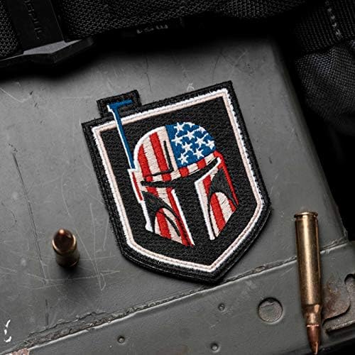 Флаг Ловец на глави САЩ, Бродирана Нашивка на Морала - Iron On от NEO Tactical