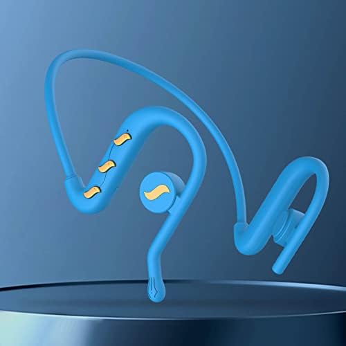 Безжична Bluetooth Слушалка XUnion Слушалки с костна Проводимост, Цветен Led Лампа, Безжични Слушалки Bluetooth Версия
