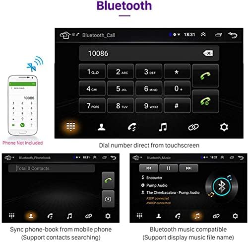 Система за автоматична навигация Autostereo Android 9.1 за F. рср Transit 2013-2018 Поддържа Bluetooth + CD WiFi,
