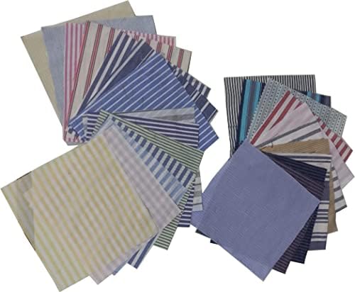 Памучен Лоскутная Фланелевая кърпа на ивици с шарени Chambre, Дизайнерски модел, предварително Изсечен Текстилен