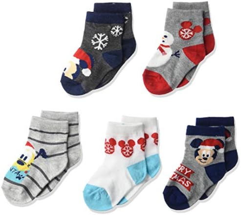 Чорапи за деца Disney Mickey Mouse Baby 5 Опаковки
