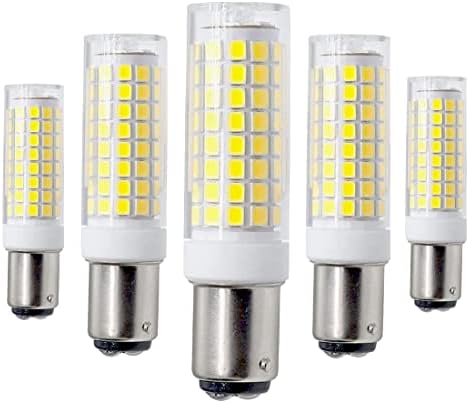 LIRENGUI BA15D Led Царевичен Лампа 75 w 100 W, Еквивалент на Халогенни Лампи 8 W, Led Осветление, 5 Опаковки,