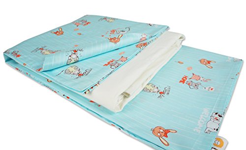 Памучни одеяло за деца на цветчета (Одеало + Пухени) (Всеки добър ден)