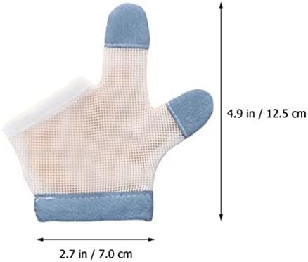 DOITOOL Kids Tools Детски Инструменти За спиране на смучене на палеца: Комплект от 2 чифта отпечатъци за смучене, Детски