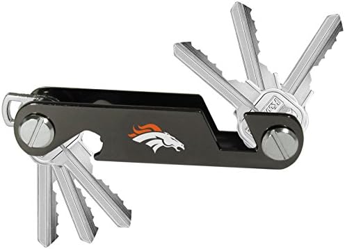 Органайзер за спортни ключове NFL Denver Broncos Унисекс Siskiyou, Метален, Един размер