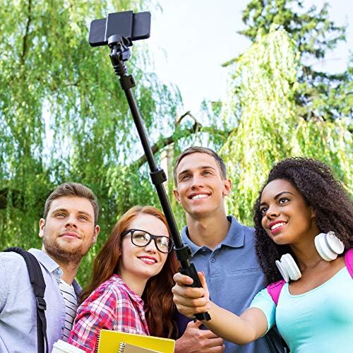 Статив Aduro U-Stream Selfie Stick 51 Разтегателен Статив за Мобилен Телефон с Безжична Дистанционна Поставка