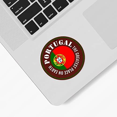 Guangpat Етикети с Флага на Португалия е най-Голямото Място На Земята Португалия Етикети Етикет Държава Град Сувенир 3