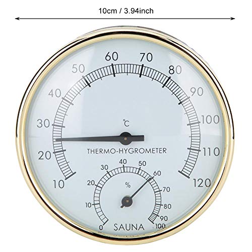 Термометър-Влагомер за Сауни, 2 в 1 Термометър-Влагомер За Измерване на Температура и Влажност на въздуха в помещението за Домашно