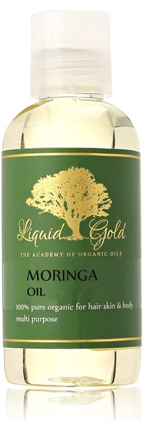 Liquid Gold Inc 4 ет. унция Премия Органични Масла Moringa Oleifera Pure Health Грижа За Косата И Кожата, Укрепитель