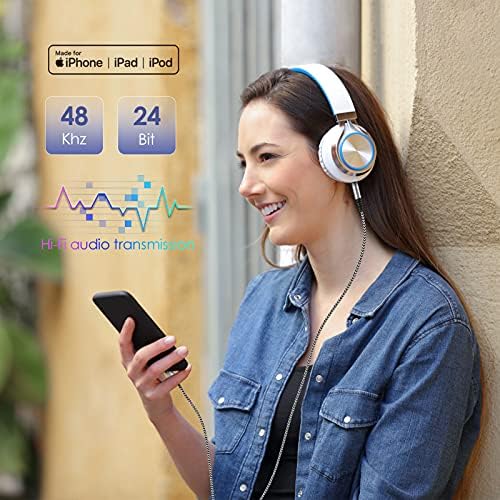 MOOU Кабел-адаптер Aux вход за слушалки 6,6 фута за Apple Certified Lightning конектор 3,5 мм Авто Aux Стерео Аудио