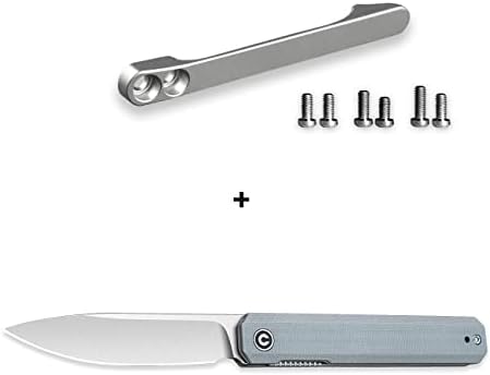 Титан скоба за джоба CIVIVI Exarch В комплект, Отличен Набор от ножове EDC