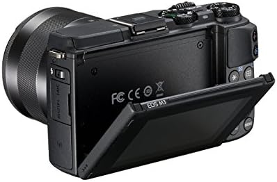 Canon 9694B031 Беззеркальный цифров фотоапарат EOS M3 с резолюция до 24.2 Мегапиксела (черен)