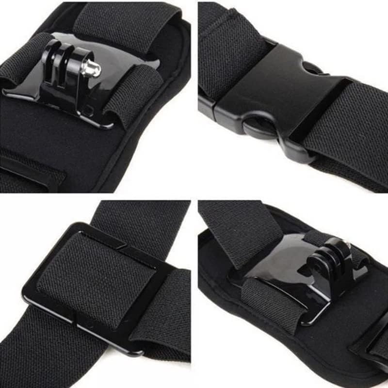 XIULAIQ на Притежателя за определяне на гърдите колан с едно рамо Pro Belt Fix за спортна камера на Мотора Arrival (Цвят: черен размер: ONE Size)