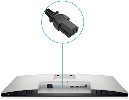 Конектор за захранващия кабел на монитора на DELL/HP, Разменени захранващия Кабел на компютъра Viewsonic/LG/Samsung/BenQ/Sony/Asus,
