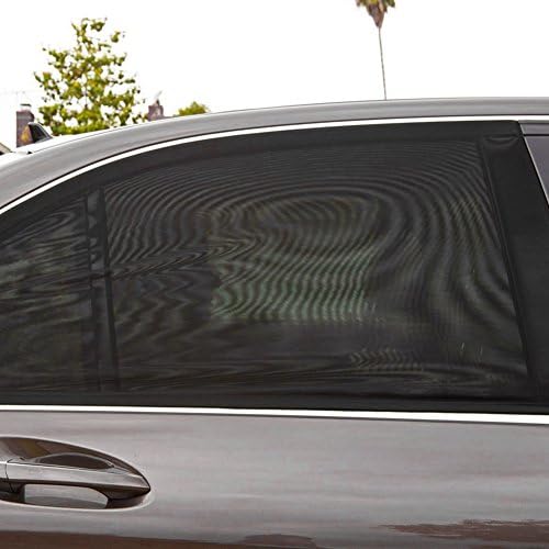 2 елемента Универсално Автомобилно Странично Прозорец на сенника Дишаща Мрежа Слънцезащитен Щит за Защита От ултравиолетовите