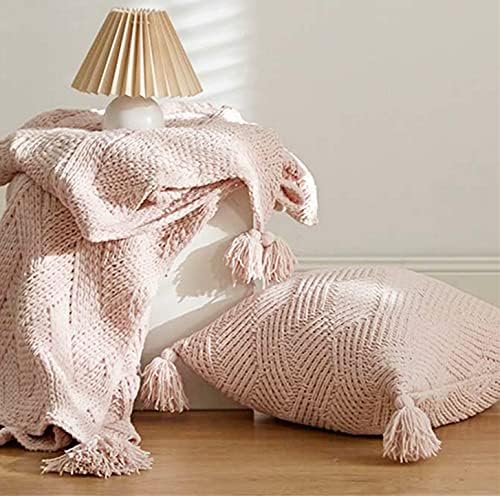 Супер Меко Гъст Одеяло от Шенилна Пухкави Конци за плетене на една Кука Ръчно Плетени САМ Занаятите Пухени