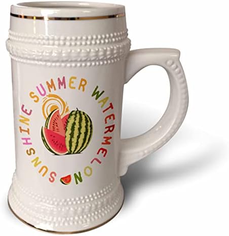 3. Слънце, лято, летен положително с диня si - чаша за стейна на 22 унция (stn-363423-1)