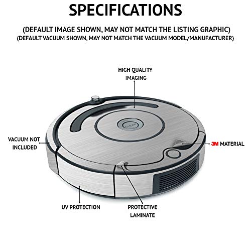 Кожата MightySkins е Съвместим с iRobot Roomba s9 + Vacuum - Пурпурен Мрамор | Защитно фолио с уникална винил