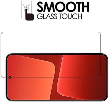 AISELAN за защитно стъкло Xiaomi 13, [2 т.] Висококачествено Прозрачно, устойчиво на надраскване, Лесен за