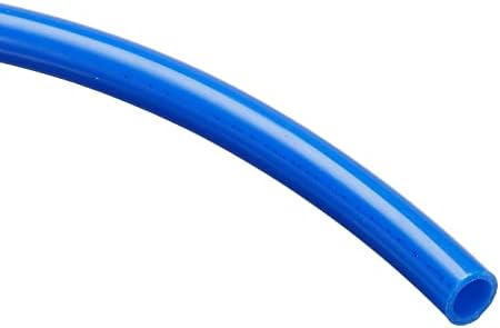Пневматична тръба M METERXITY - Маркуч от полиуретан, за въздушни компресори, предназначени за изпомпване на вода (диаметър 5 mm x 8 мм, дължина 4 метра, синьо)