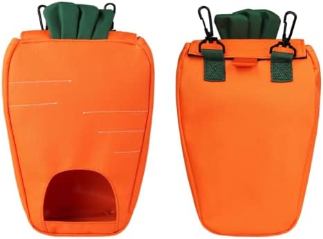 Чанта за подаване на Сено и Чували За Съхранение на Сено Висящи Торби за Хранене под формата на Моркови за Дребни