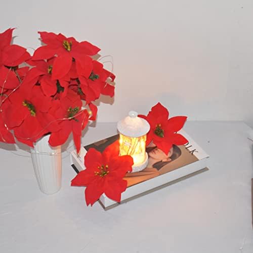 WISTART Ретро Мини Фенер Декоративен -Настолна Коледно Дърво, Подаръци Управлявана от Изкуствена Коледна Елха за вашия