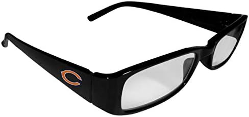 Очила за четене Siskiyou Sports NFL Chicago Bears Унисекс с принтом, 1,75, Черни, Един размер