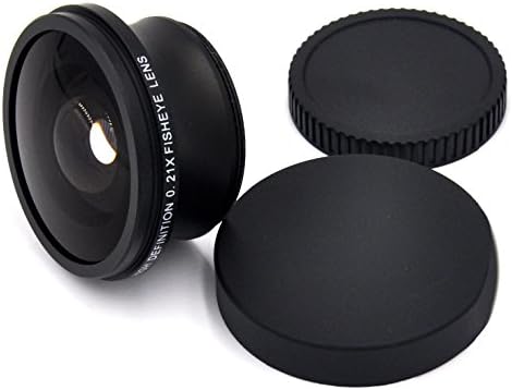 Екстремни обектив Рибешко око (0.21 x) за Canon VIXIA HF20 + Нова тъкан West Micro Fiber