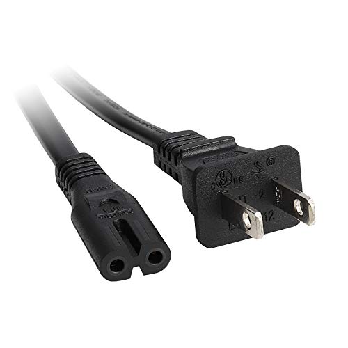 Захранващ кабел ac адаптер, съвместим с Xbox Series X, Xbox Series S, Xbox One S, Xbox One X, Подмяна на захранващ кабел с