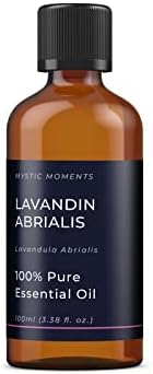 Mystic Moments | Етерично масло от Lavandin Abrialis 100 мл - Чистото Натурално масло за обектите, смеси